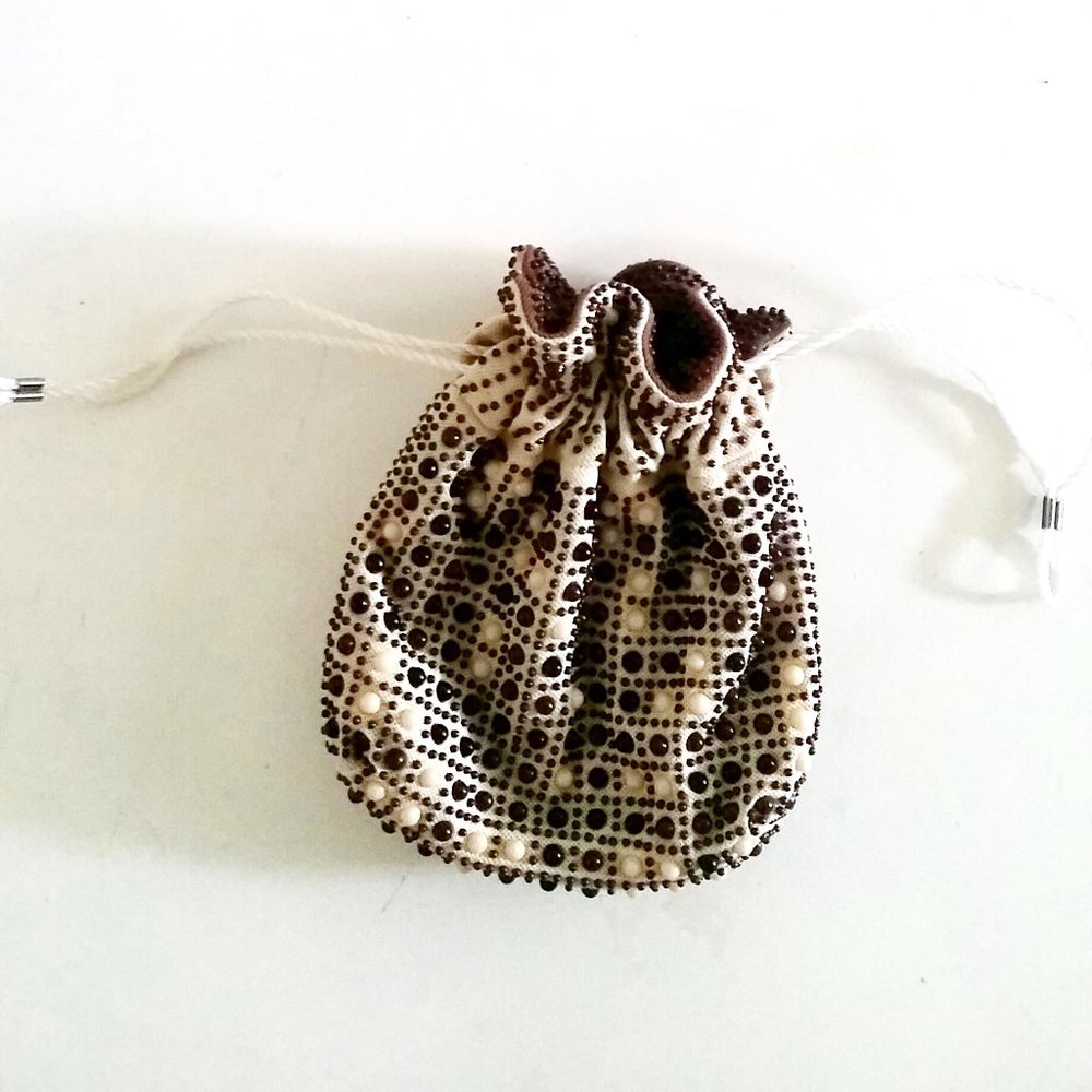 1970’s Reversible Chloe-Like 'Beaded' Sack Bag